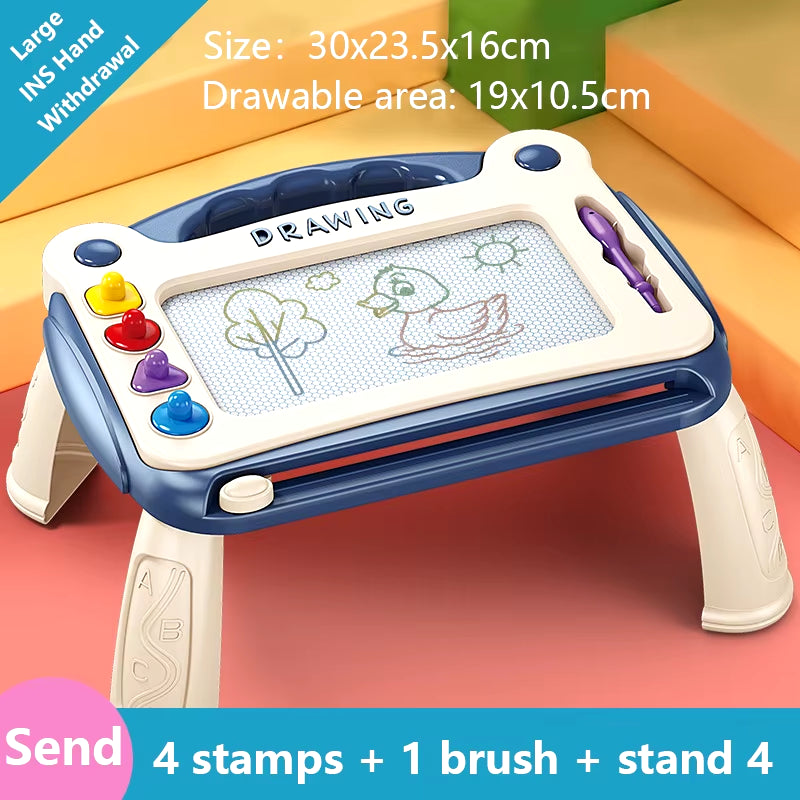 Magnetic Drawing Board for Children - Educational Art Tool and Graffiti Board Gift for Kids