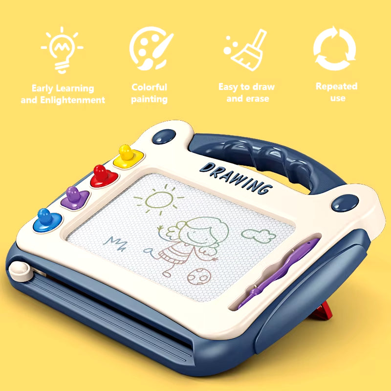 Magnetic Drawing Board for Children - Educational Art Tool and Graffiti Board Gift for Kids