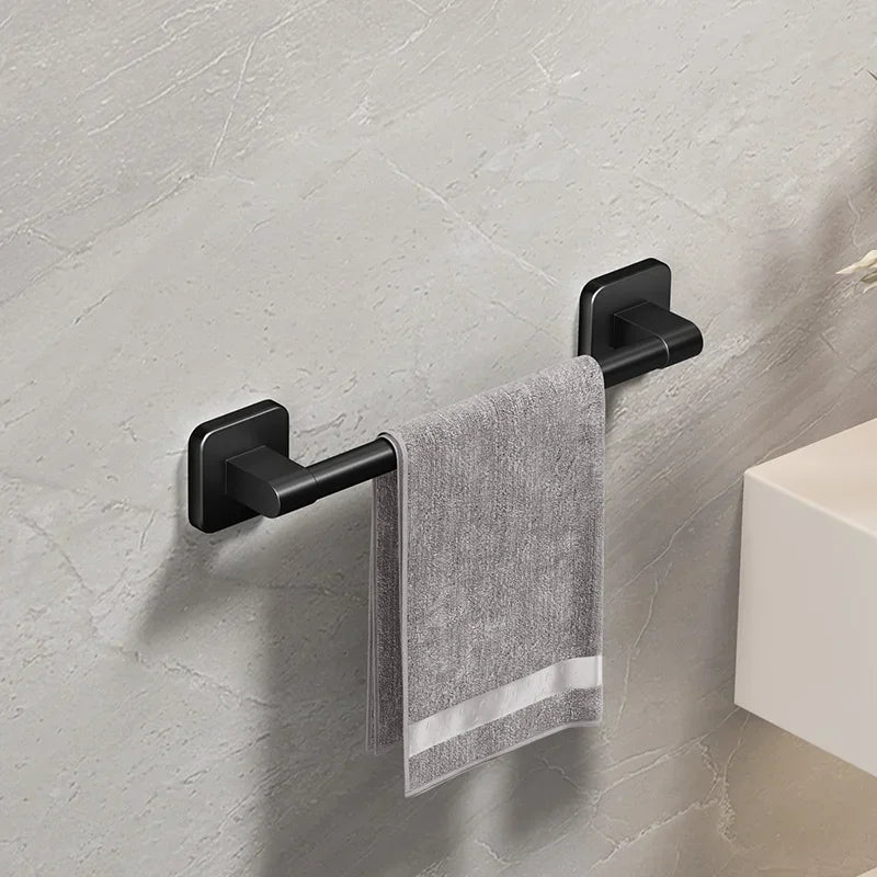 Towel Rack Door Hanger Shelf over Door Towel Bar Hanging Holder Stainless Steel Bathroom Kitchen Cabinet Shelf Bathroom Hardware