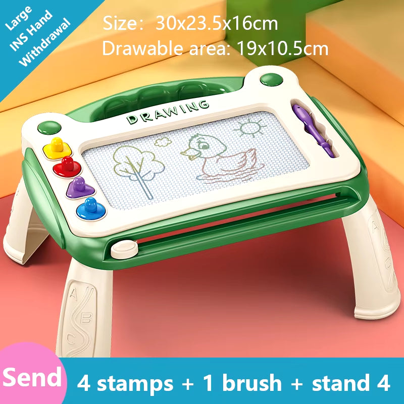 Magnetic Drawing Board for Children - Educational Art Tool and Graffiti Board Gift for Kids