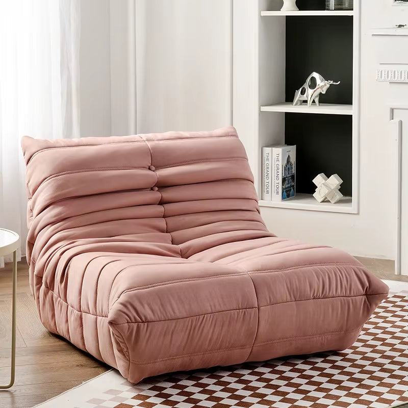 Caterpillar Sofa Simple Togo Casual Lazy Sofa Creative Furniture Nordic Tatami Single Sofa Recliner Celebrity Balcony