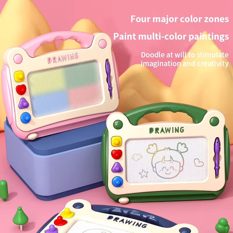 Magnetic Drawing Board for Children - Educational Art Tool and Graffiti Board Gift for Kids