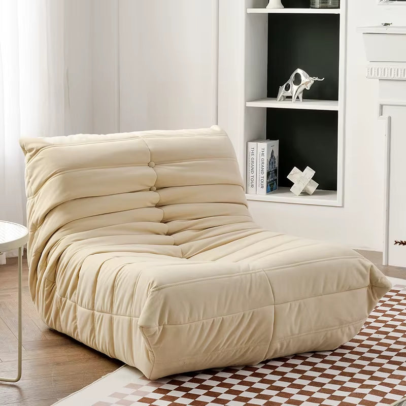Caterpillar Sofa Simple Togo Casual Lazy Sofa Creative Furniture Nordic Tatami Single Sofa Recliner Celebrity Balcony