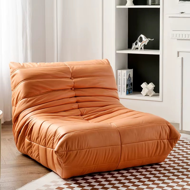 Caterpillar Sofa Simple Togo Casual Lazy Sofa Creative Furniture Nordic Tatami Single Sofa Recliner Celebrity Balcony