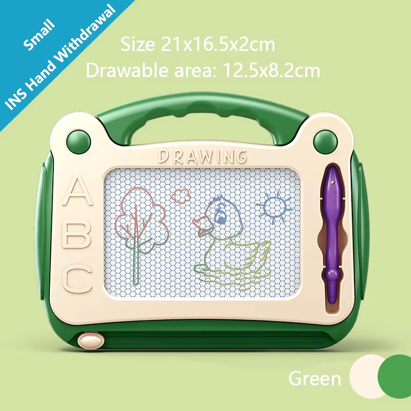 Magnetic Drawing Board for Children - Educational Art Tool and Graffiti Board Gift for Kids