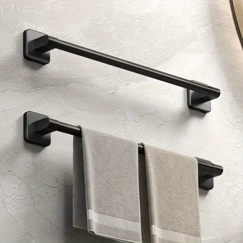 Towel Rack Door Hanger Shelf over Door Towel Bar Hanging Holder Stainless Steel Bathroom Kitchen Cabinet Shelf Bathroom Hardware