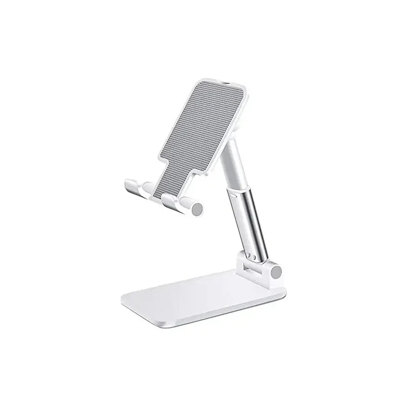 Adjustable Mobile Phone and Tablet Stand for Desktop Use - Compatible with iPhone, iPad, and Xiaomi