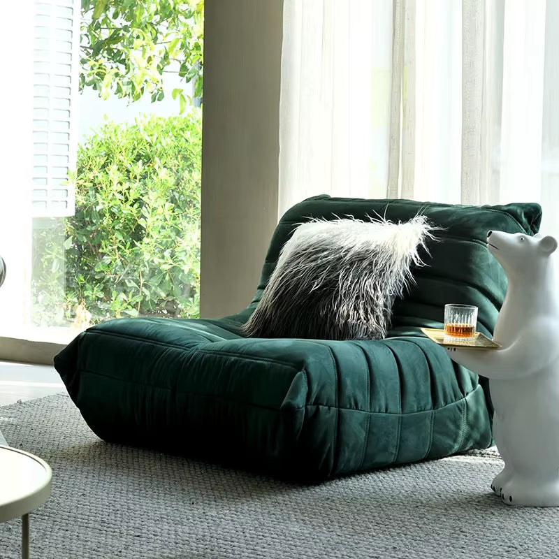 Caterpillar Sofa Simple Togo Casual Lazy Sofa Creative Furniture Nordic Tatami Single Sofa Recliner Celebrity Balcony