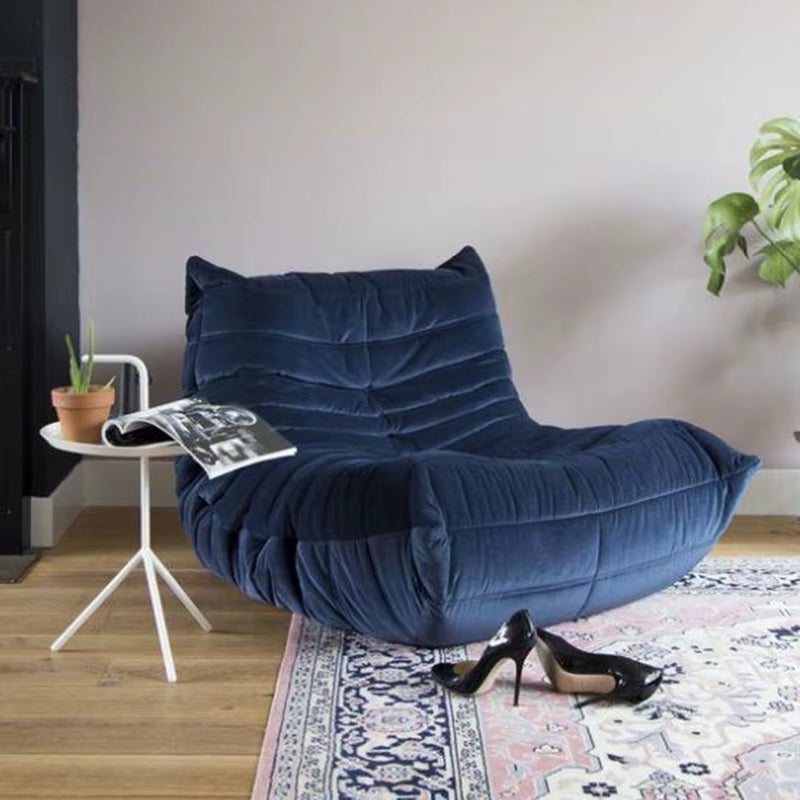 Caterpillar Sofa Simple Togo Casual Lazy Sofa Creative Furniture Nordic Tatami Single Sofa Recliner Celebrity Balcony