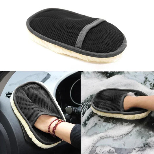Experience the Ultimate Car Cleaning with Our Luxurious Wool Soft Auto Washing Gloves – Perfect for Car and Motorcycle Care!