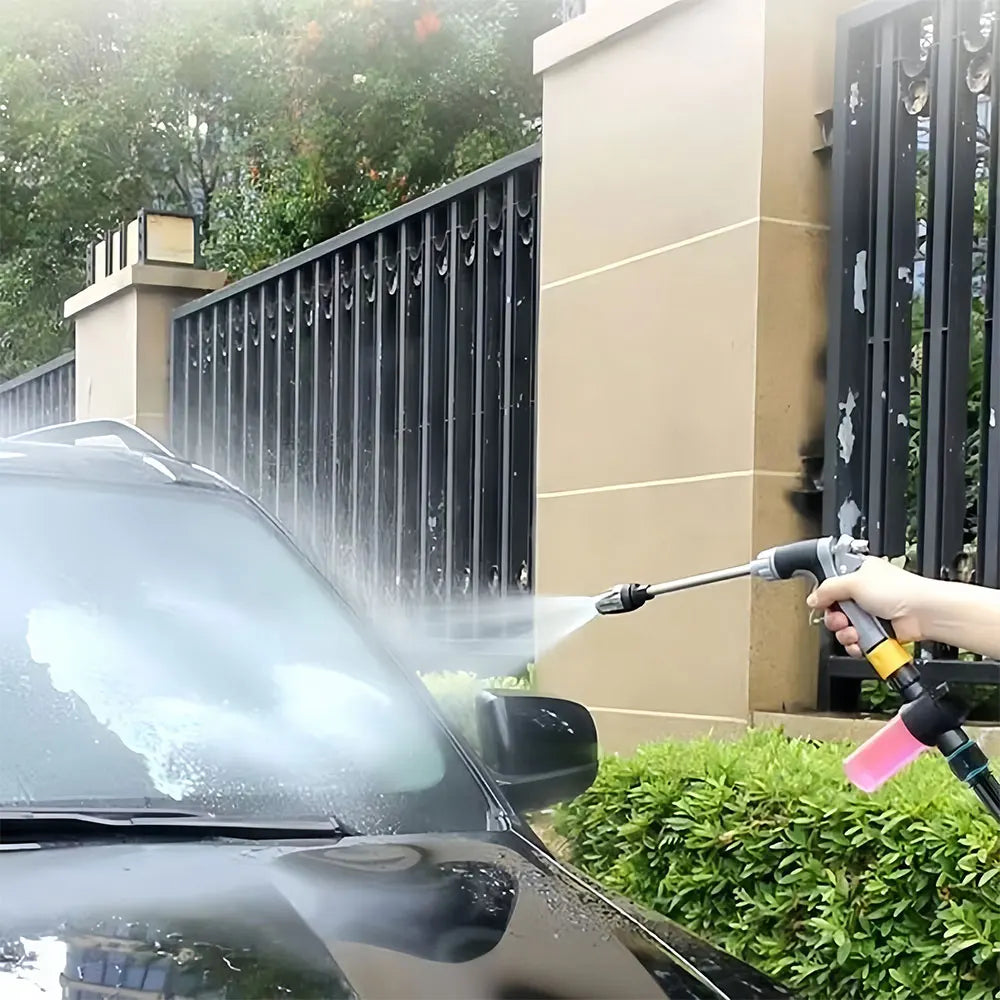 Revolutionary High Pressure Spray Water Gun for Effortless Gardening and Car Washing - Versatile Hose Nozzle and Sprinkler Tools