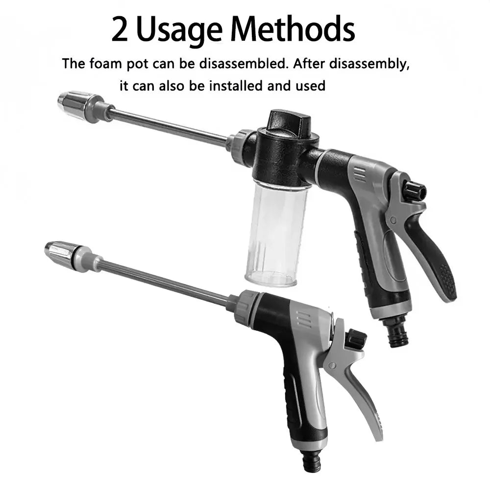 Revolutionary High Pressure Spray Water Gun for Effortless Gardening and Car Washing - Versatile Hose Nozzle and Sprinkler Tools