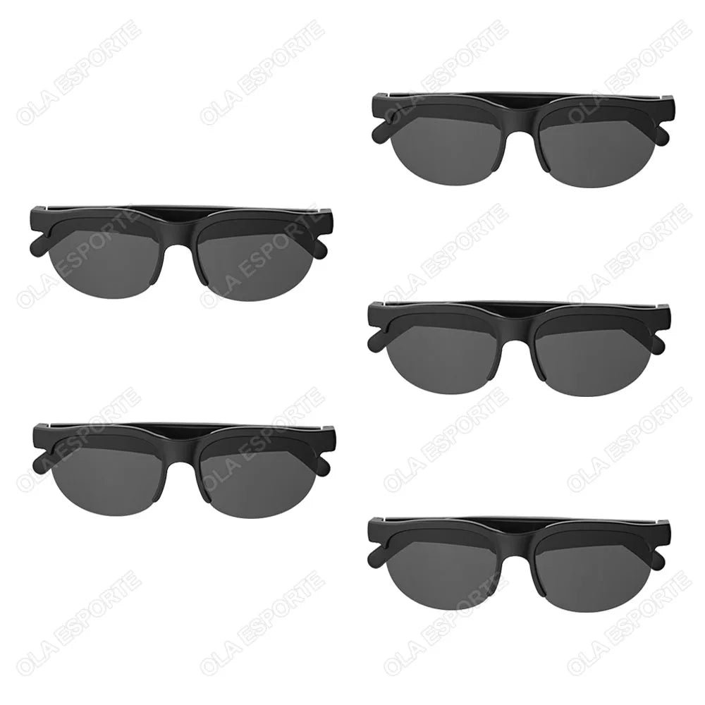 Revolutionary Smart Glasses for Men with Bluetooth 5.3 Earphones - Experience Enhanced Vision and Audio with Anti-Blue Ray Technology and Touch Control