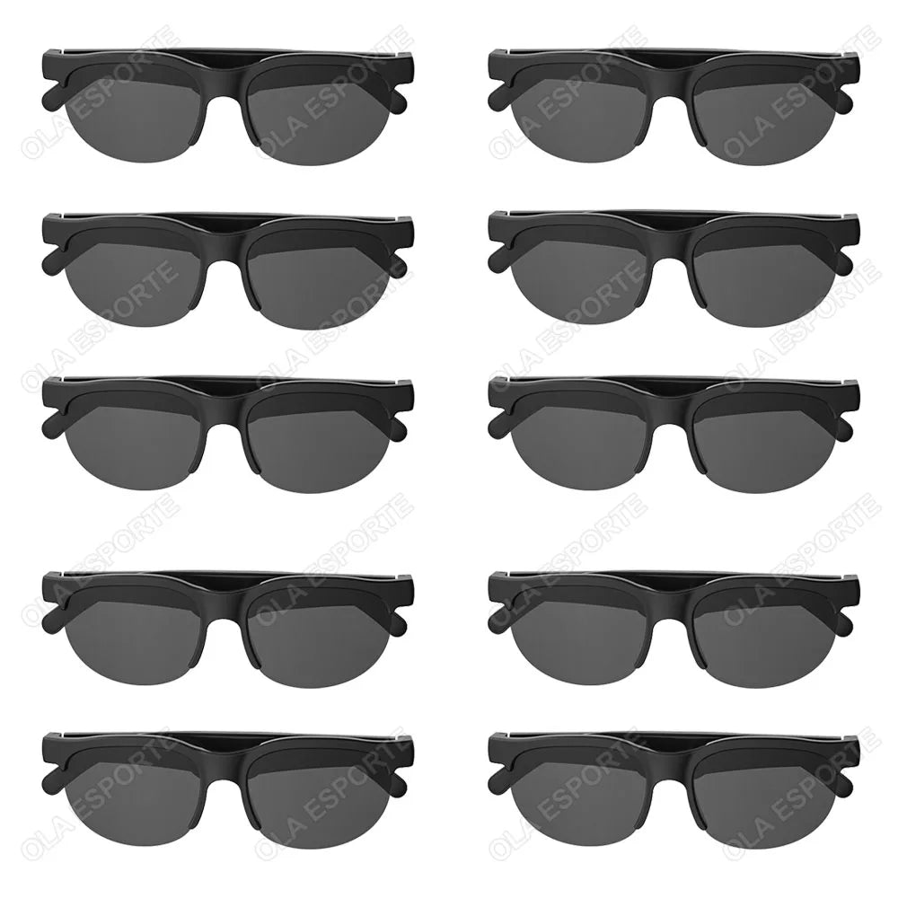 Revolutionary Smart Glasses for Men with Bluetooth 5.3 Earphones - Experience Enhanced Vision and Audio with Anti-Blue Ray Technology and Touch Control