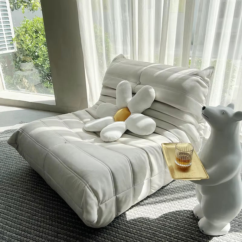 Caterpillar Sofa Simple Togo Casual Lazy Sofa Creative Furniture Nordic Tatami Single Sofa Recliner Celebrity Balcony